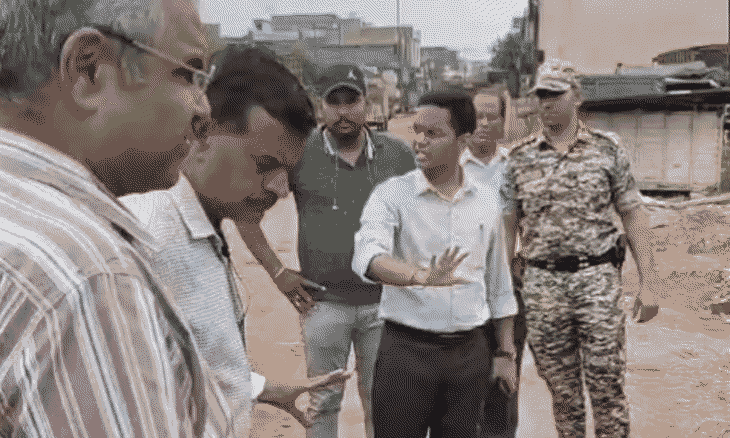 ग्वालियर ट्रांसपोर्ट नगर में निगम आयुक्त का औचक दौरा, नाले से अतिक्रमण हटाने और सड़कों की मरम्मत के सख्त निर्देश