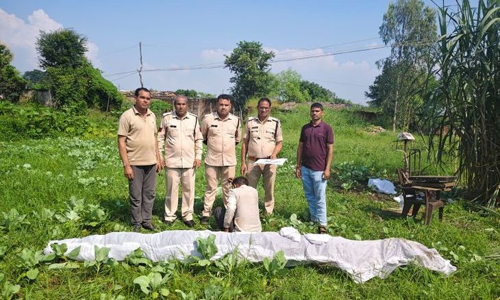 ईसागढ़ पुलिस की बड़ी कार्रवाई: खेत में लहलहा रहे गांजे के पौधे जब्त, एक गिरफ्तार