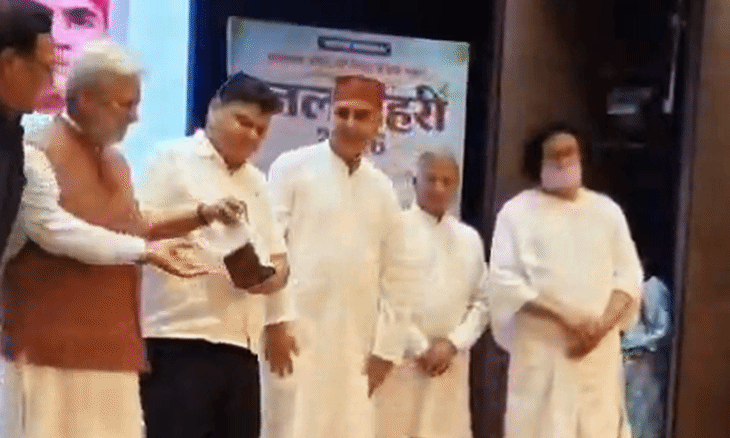मध्यप्रदेश के पूर्व आईएएस राजीव शर्मा को नई दिल्ली में मिला 'जल प्रहरी सम्मान'
