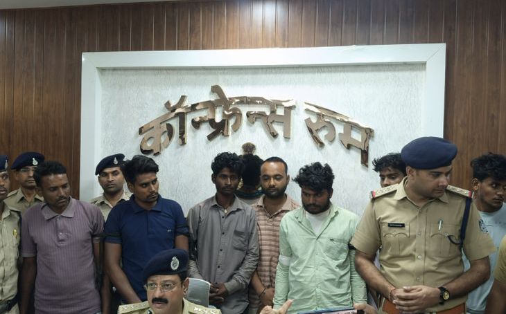 अशोकनगर: बिजली के तार चुराने वाले 9 शातिर बदमाश गिरफ्तार, 21 लाख से ज्यादा का माल और वाहन बरामद