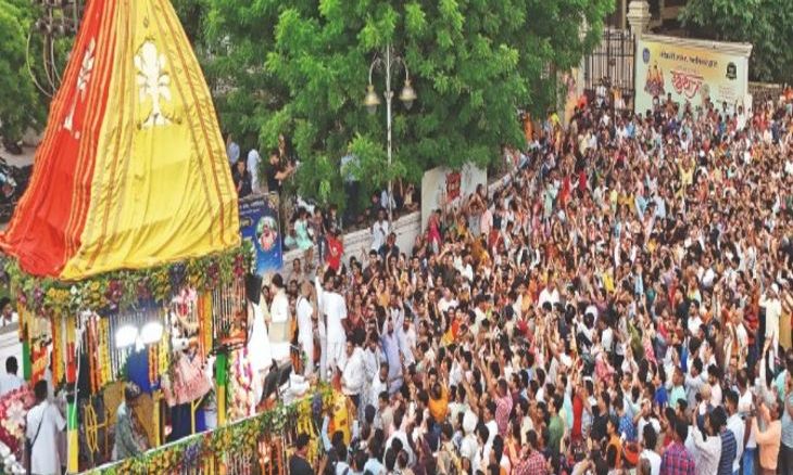 ग्वालियर में निकली भगवान जगन्नाथ की भव्य रथयात्रा, भक्तिमय हुआ शहर