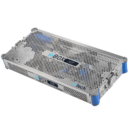Inbox stainless steel full DIN