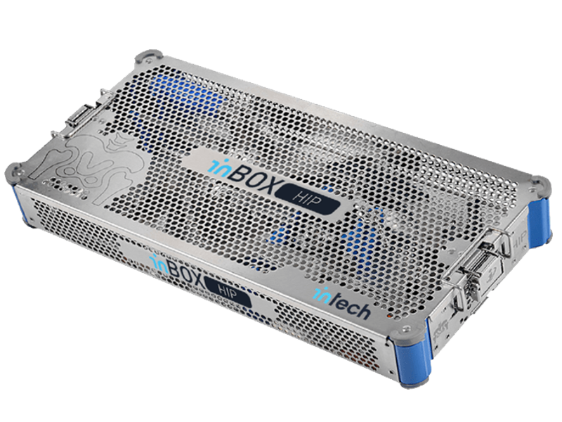 Inbox stainless steel full DIN