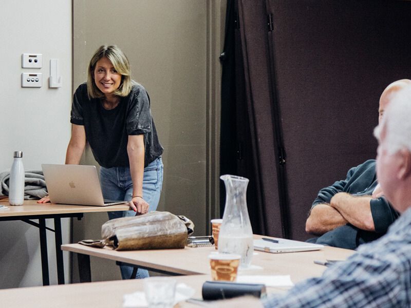Fuller team facilitating a workshop