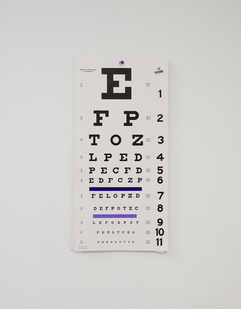 eye test board