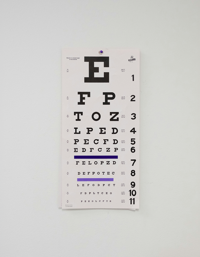 eye test board