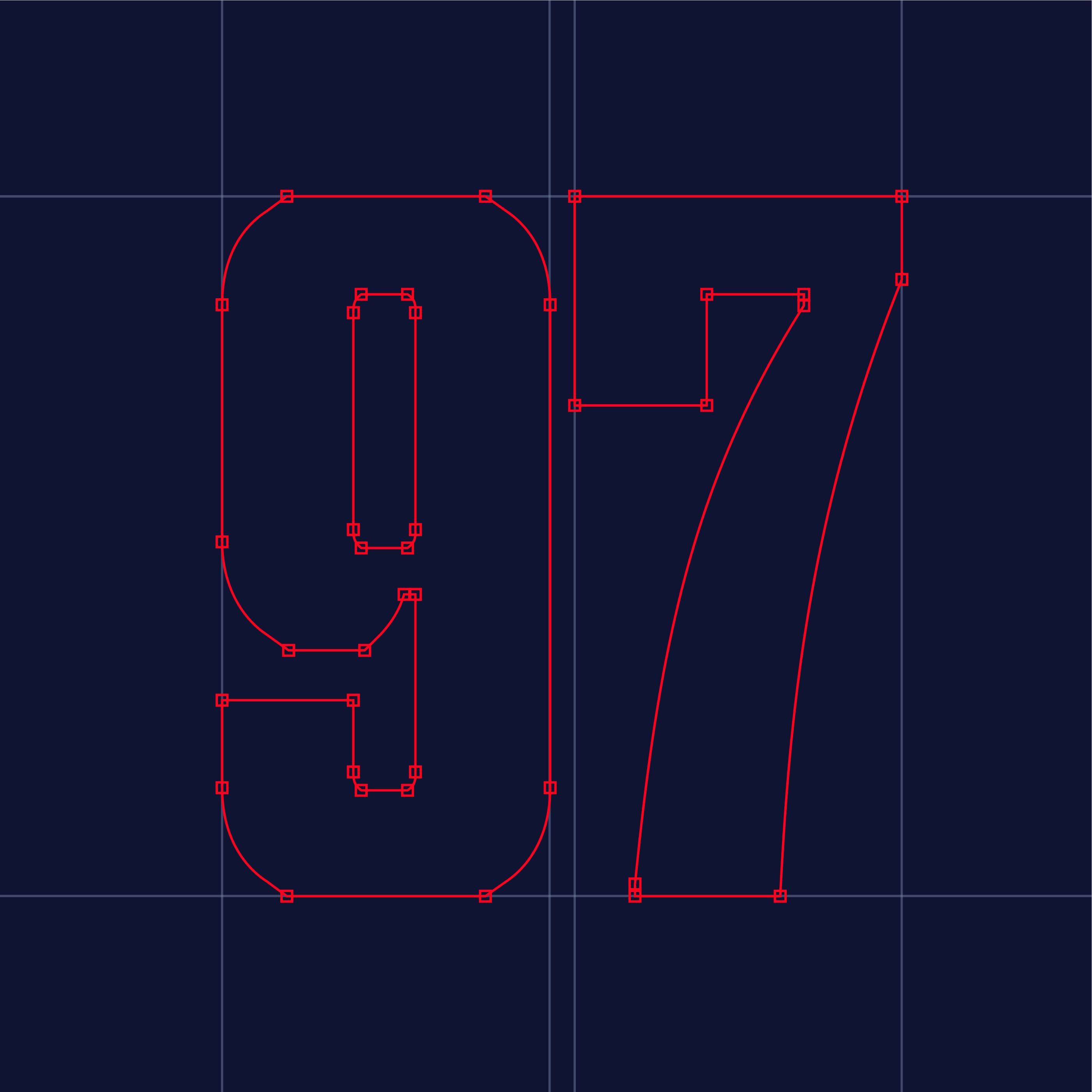 Vector path of the Adelaide Crows typeface