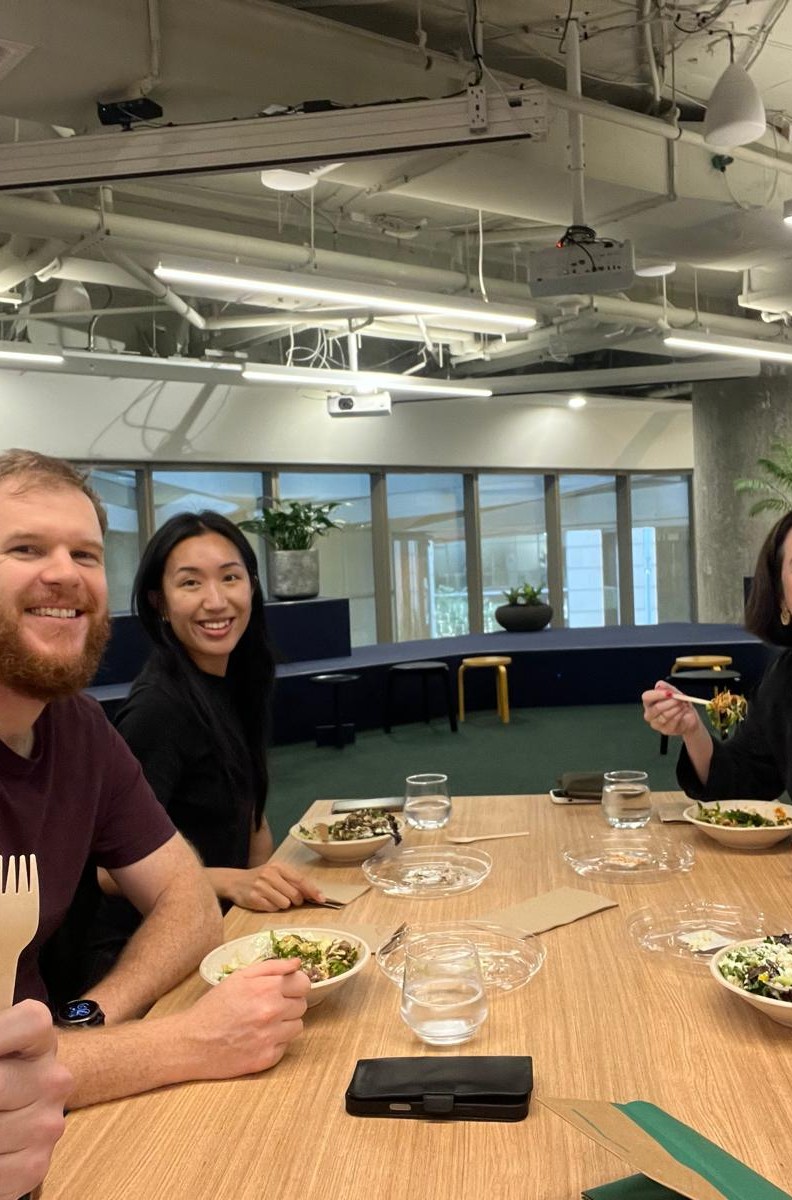 The Fuller team out to dinner in Sydney