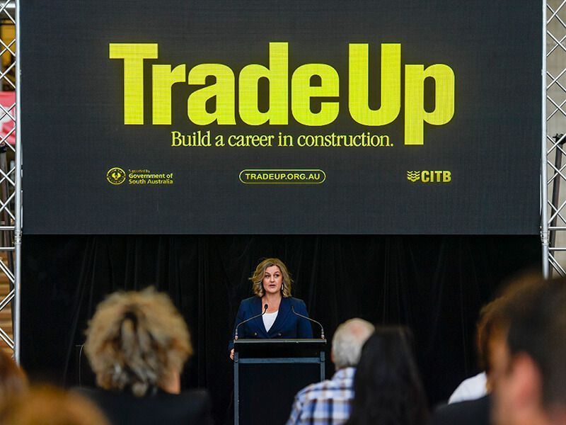 Speaker at the trade up launch