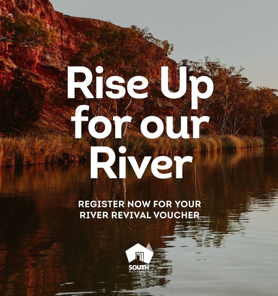 A photo of the river