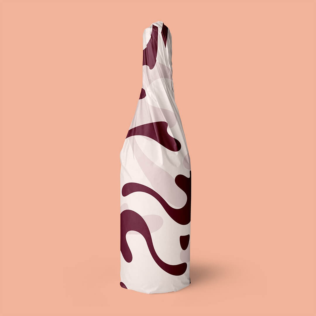 Australian wine logo on wine bag