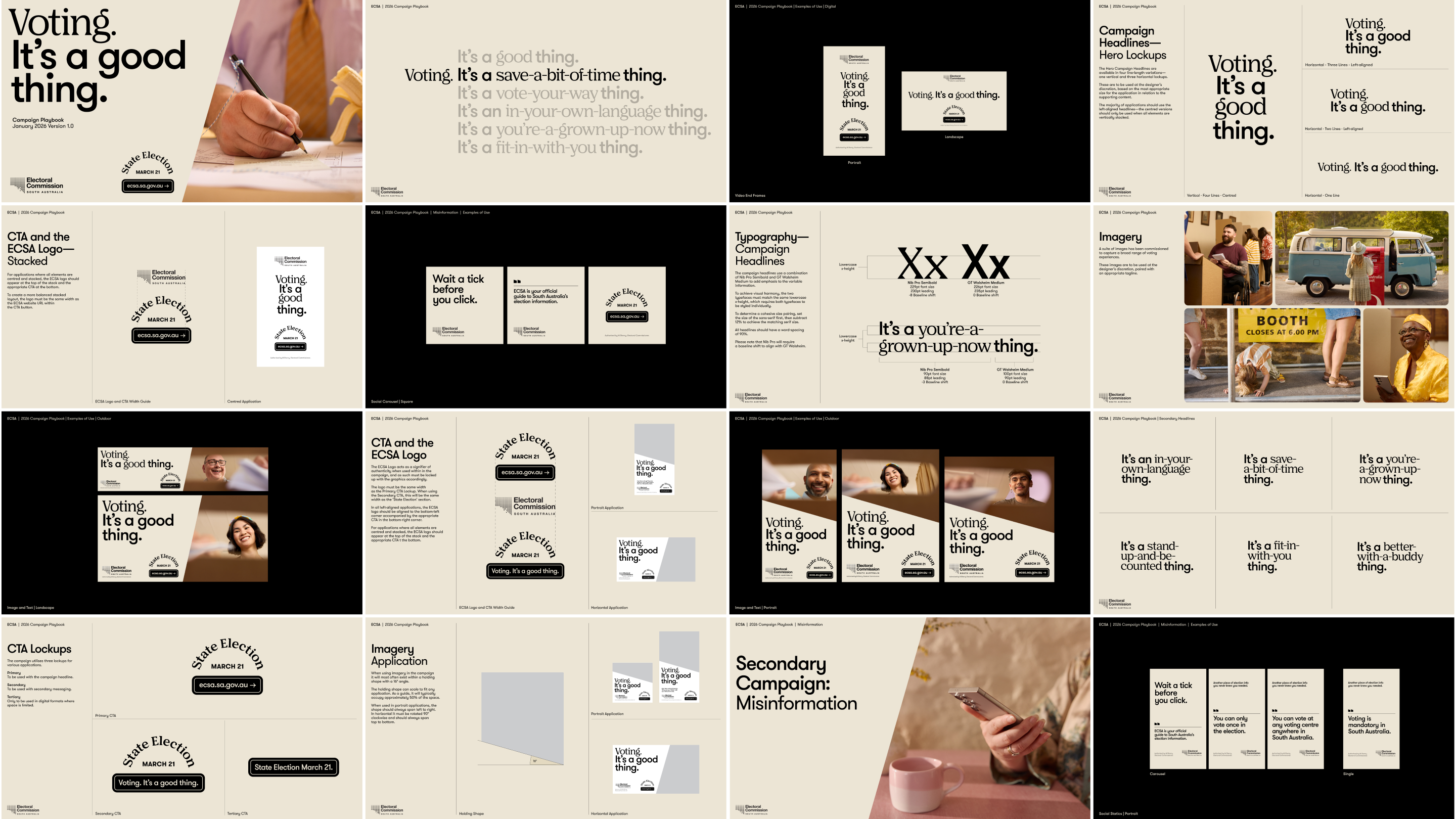 Voting it's a good thing campaign playbook
