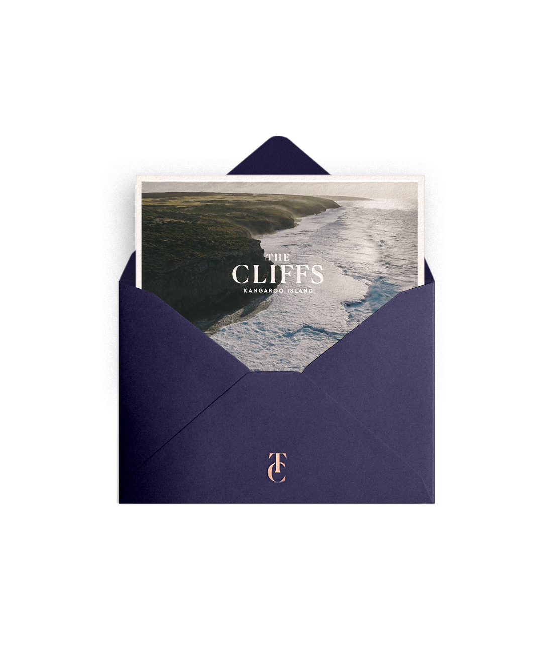 Branded envelope and card