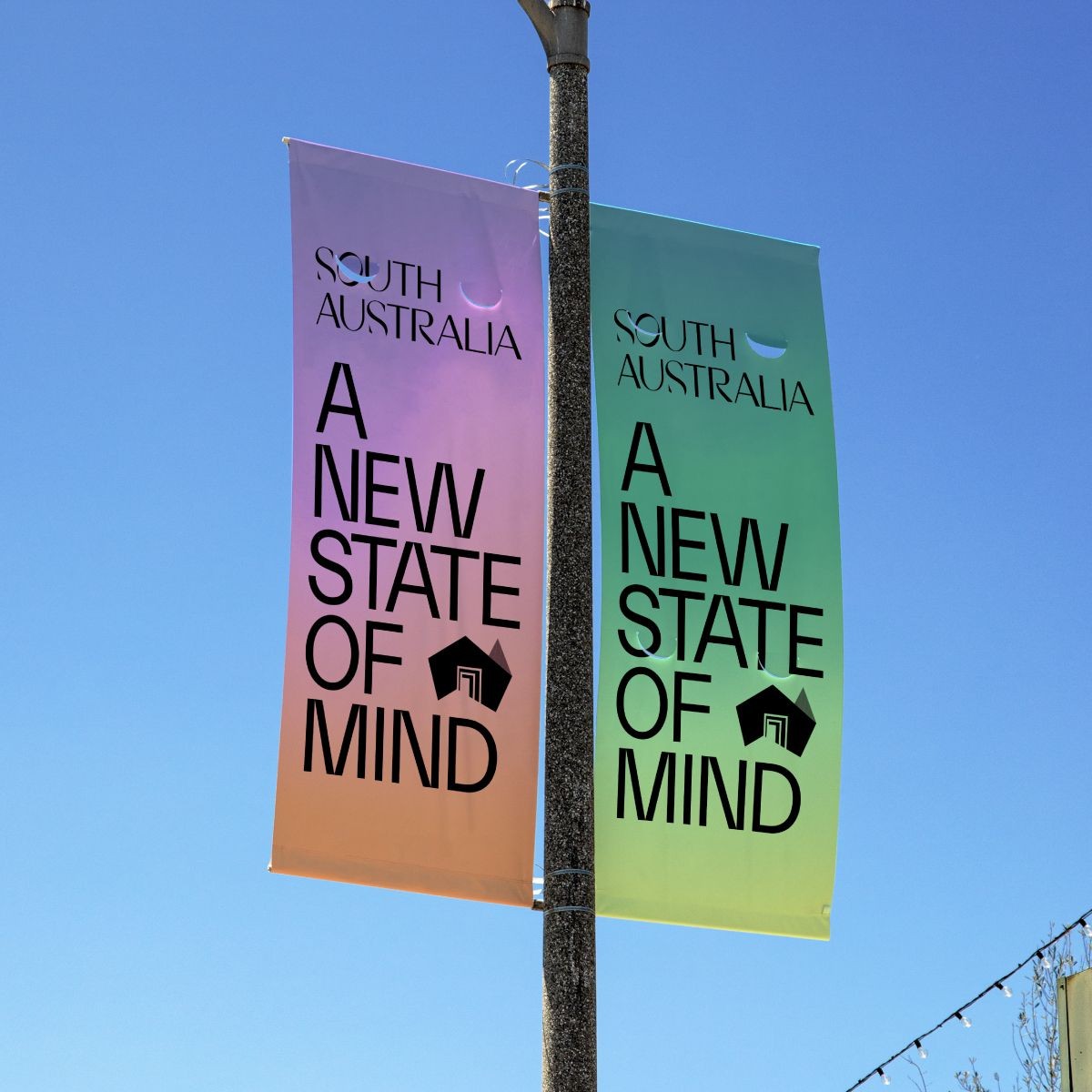 Light posts examples with the new state of mind brand