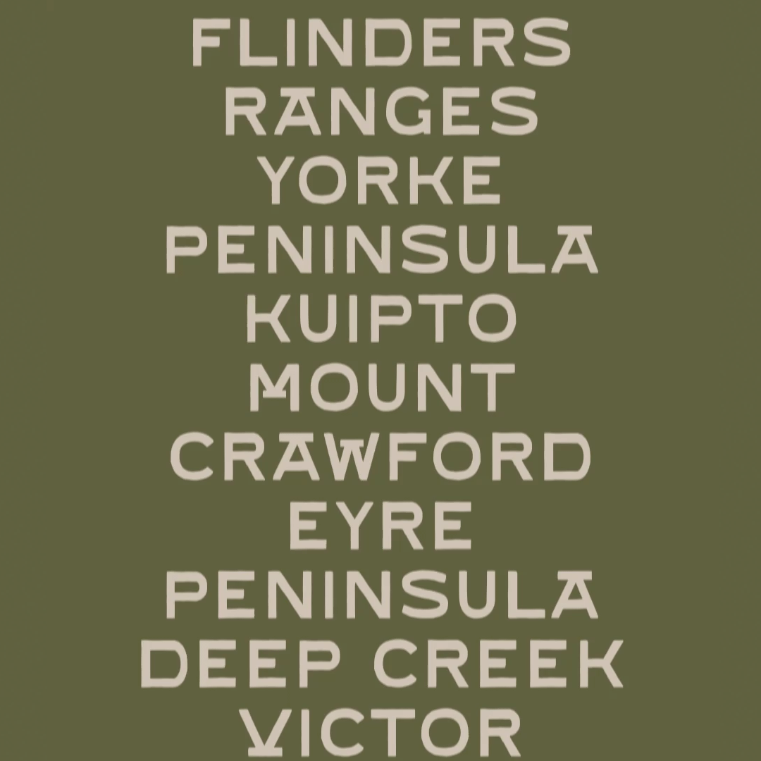typography styles for follow your wanderer