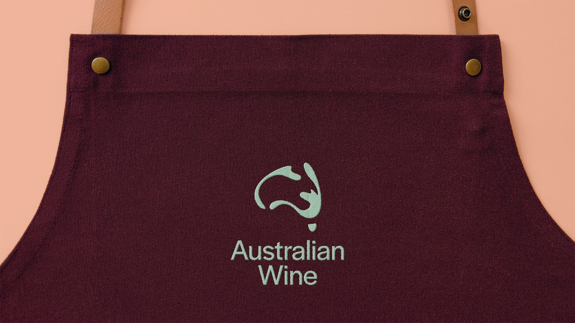 Apron with the Australian Wine Logo