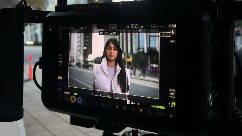 team filming for Adelaide University corporate film