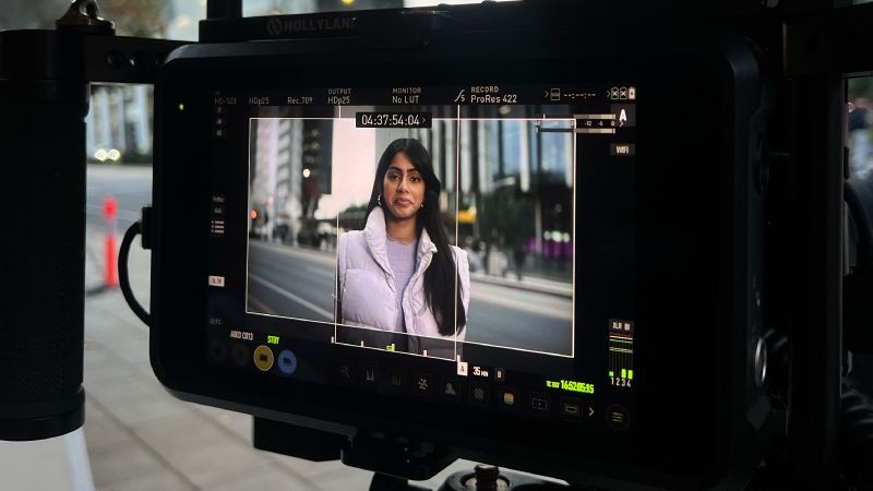 team filming for Adelaide University corporate film