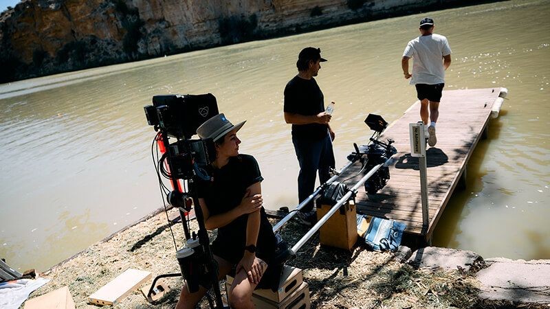 videographer filming for Follow your Wanderer