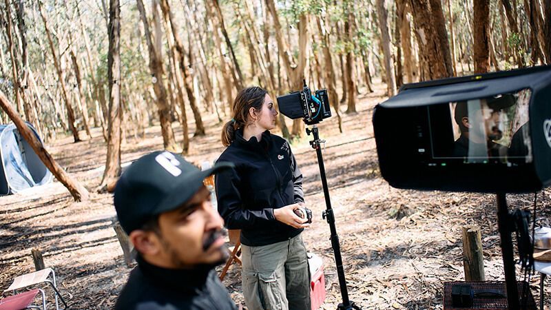 videographer filming for Follow your Wanderer