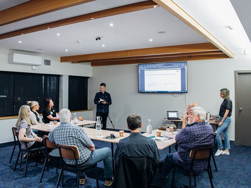 Will Fuller facilitating a workshop