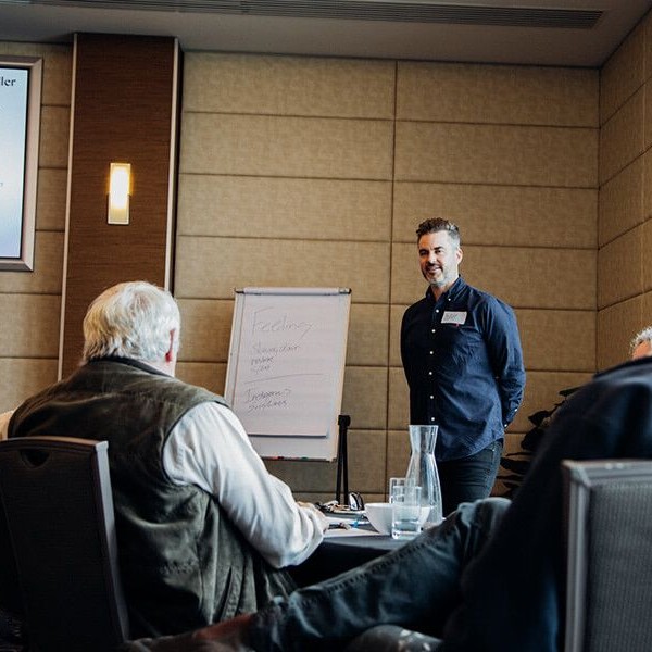 Will Fuller facilitating a workshop