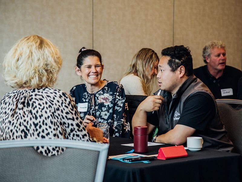 People at the Eyre brand workshop