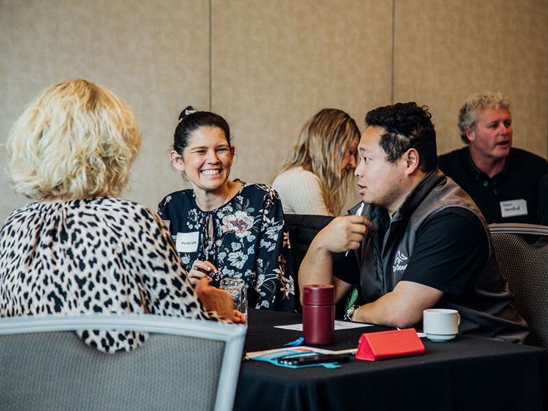 People at the Eyre brand workshop