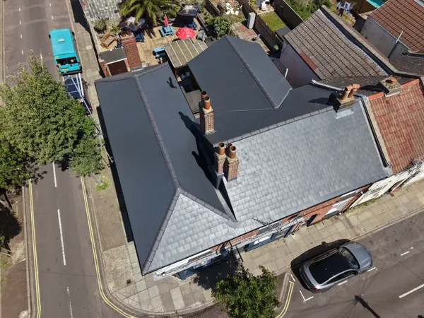 Stenball Group — Druids Arms comprehensive roof replacement project photo