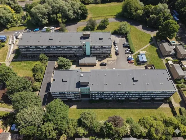 Rozel Court — Soprema Flat Roof Waterproofing Overlay project photo