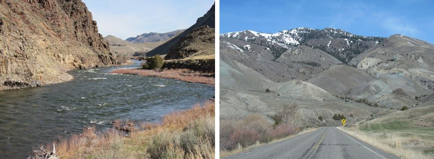 Views along the Salmon River Scenic Byway | Stanley chamber
