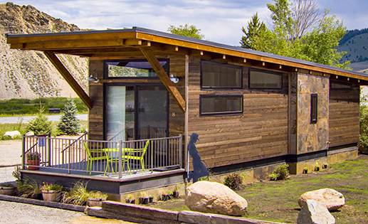 tiny house style cabin Stanley, ID | Stanley chamber