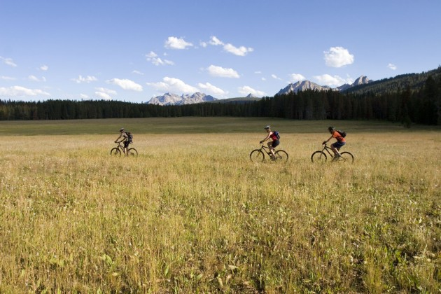 mountain bikes on Elk Mountain Loop | Stanley chamber