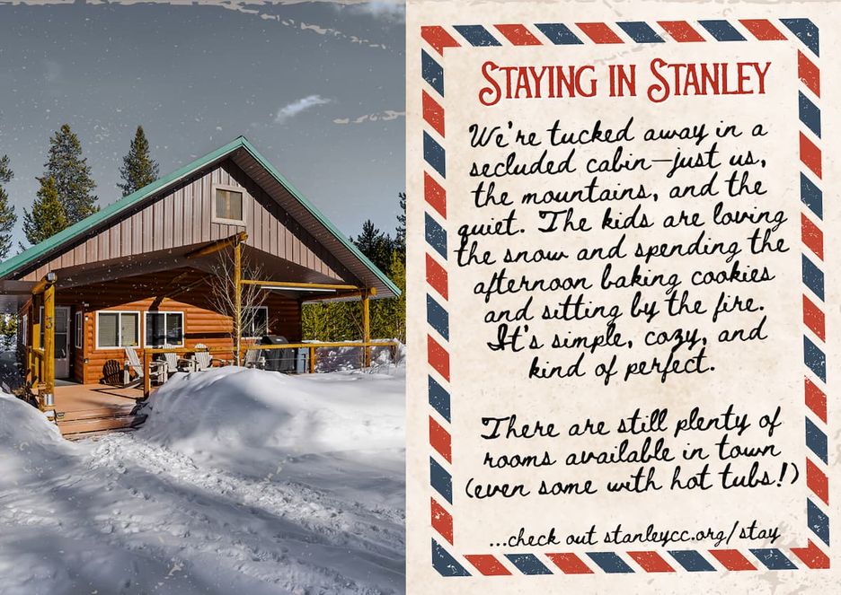 Staying in Stanley, ID