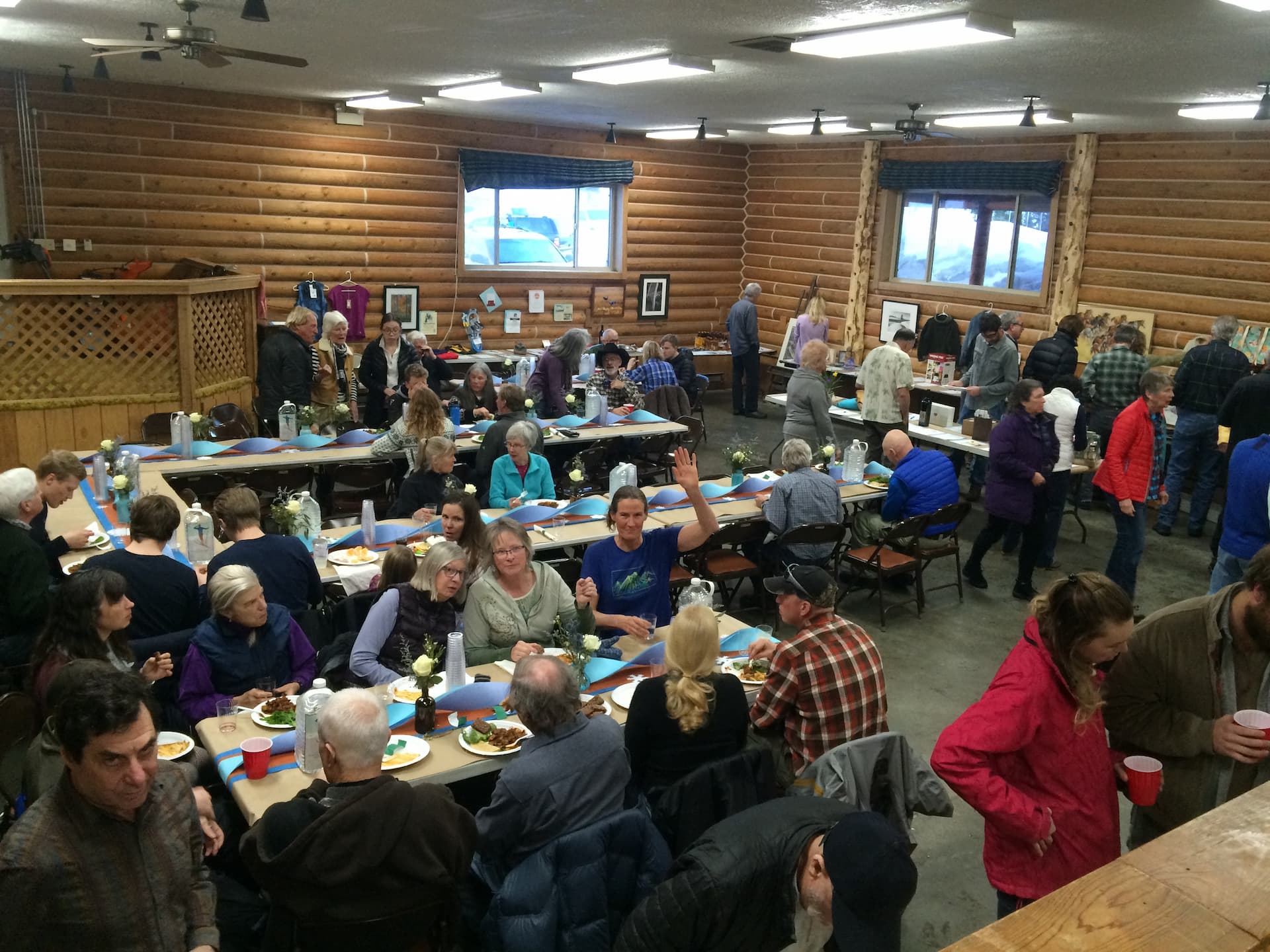 Sawtooth ski fest auction and dinner Stanley, ID | Stanley chamber
