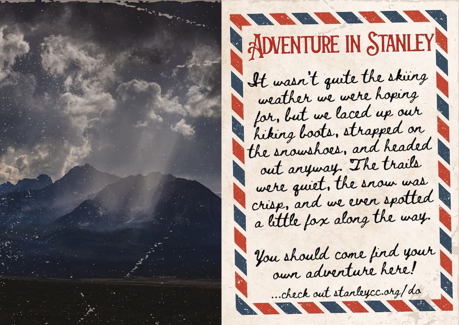 Adventure in Stanley, ID