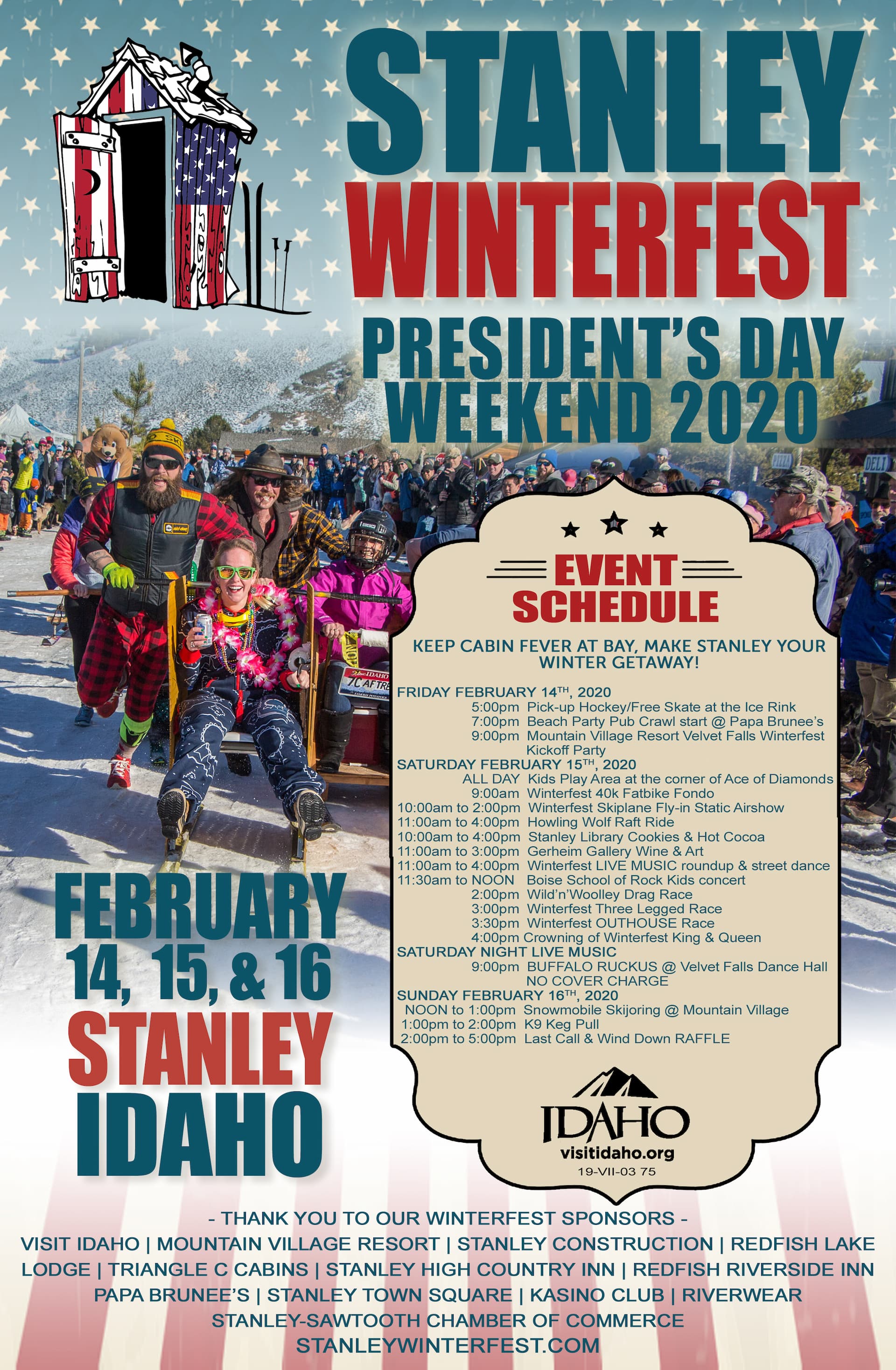 winterfest poster 2020 Stanley, ID | Stanley chamber