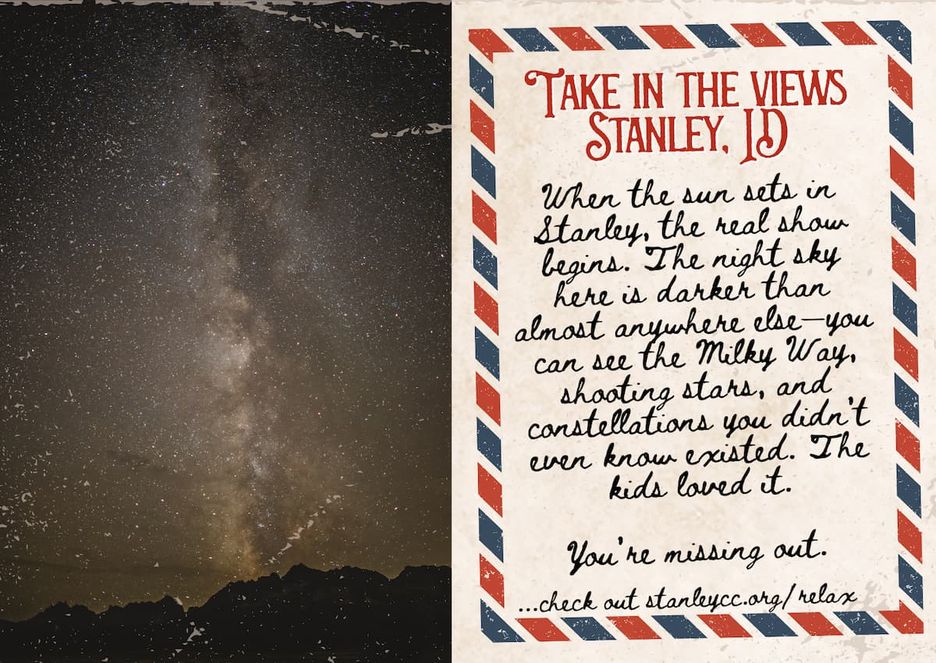 Take in the Views, Stanley, ID