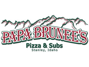Papa Brunees Pizza & Subs Logo