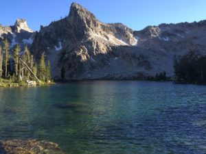 A picture of a lake in front of a mountain in the afternoon | Stanley Chamber