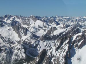 Snow covered mountains Stanley, ID | Stanley Chambers