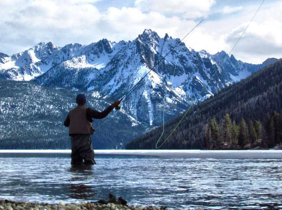Fishing in Stanley, Idaho