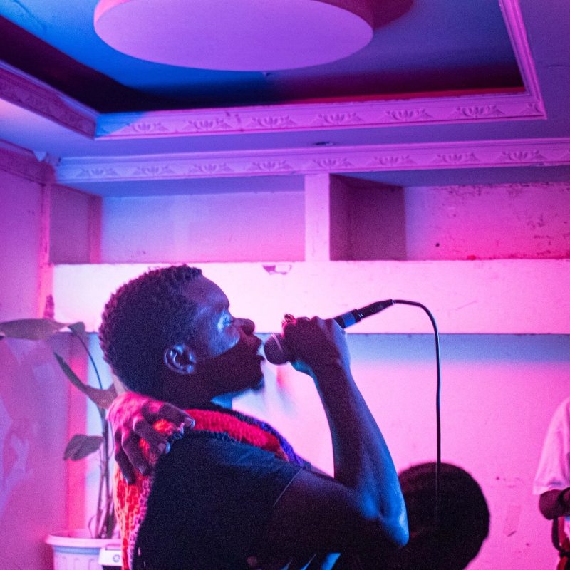 in conversation with Leroy Okwiri