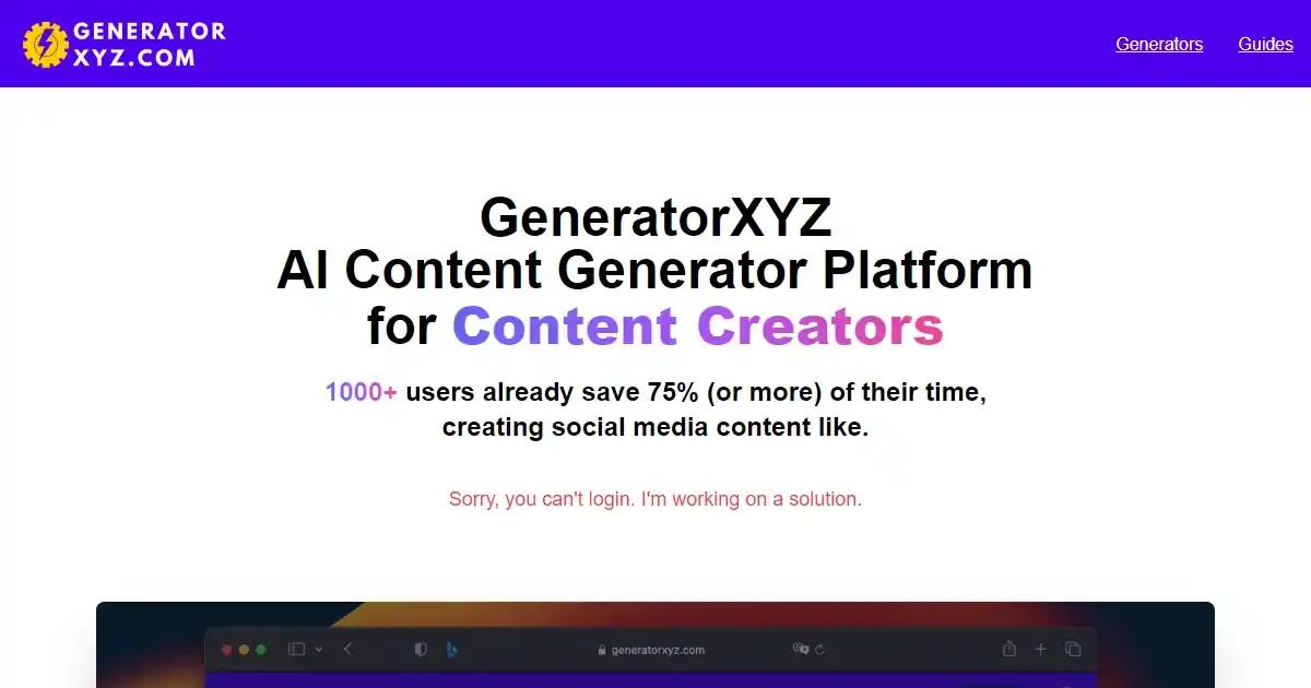 Generatorxyz