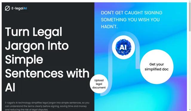 E-Legal AI