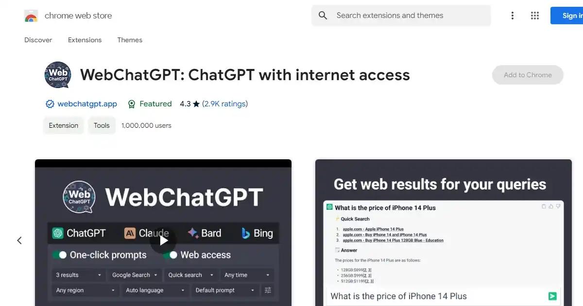 WebChatGPT