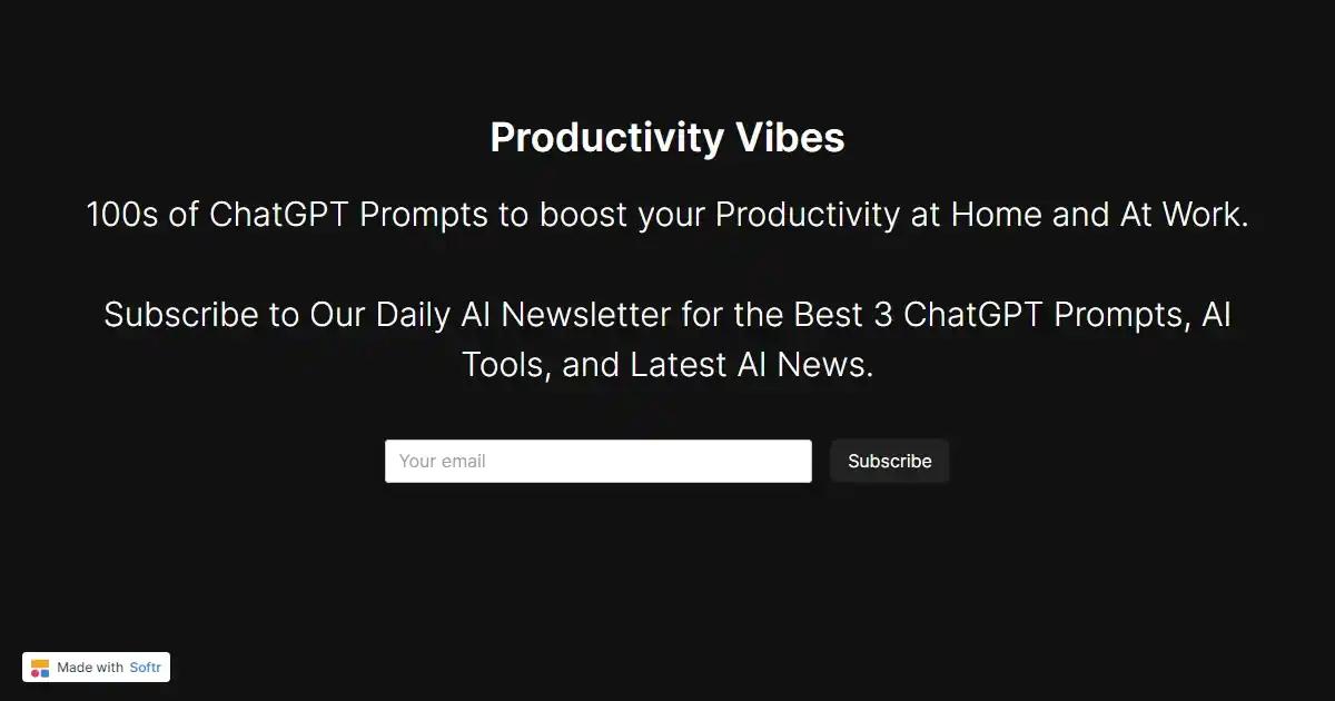 Productivity Vibes