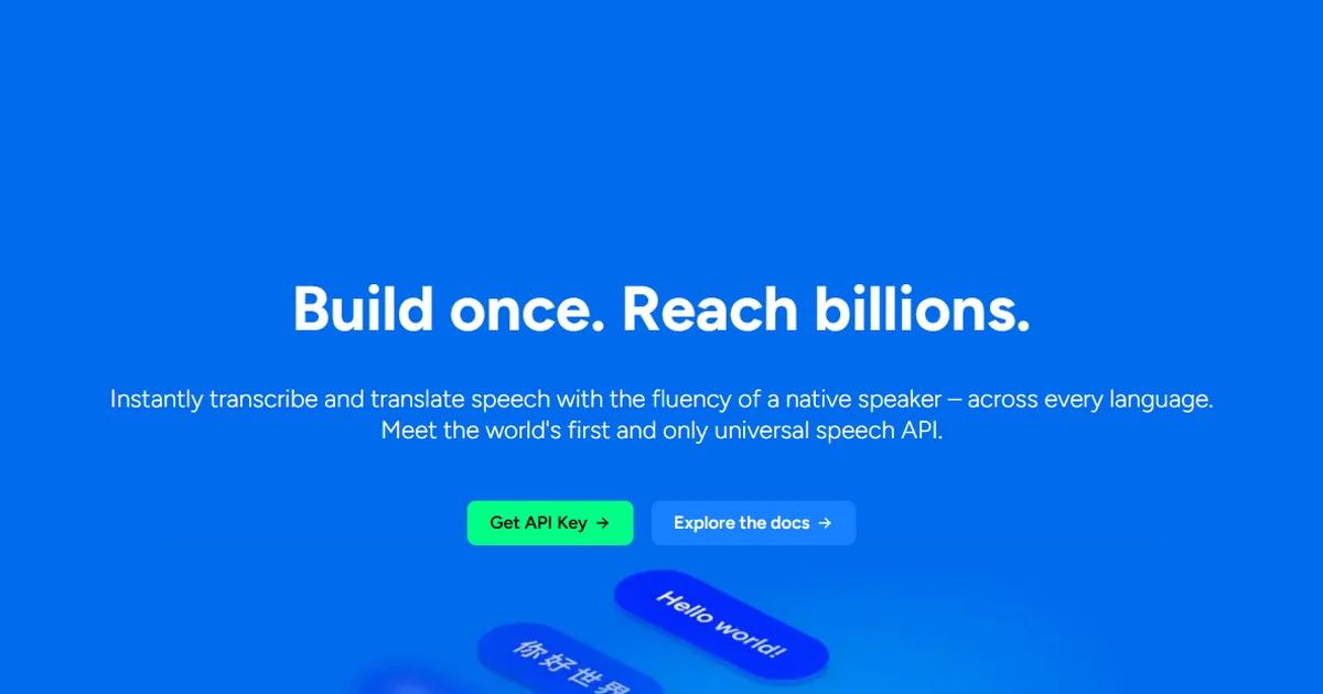 Screenshot of Soniox Speech-to-Text