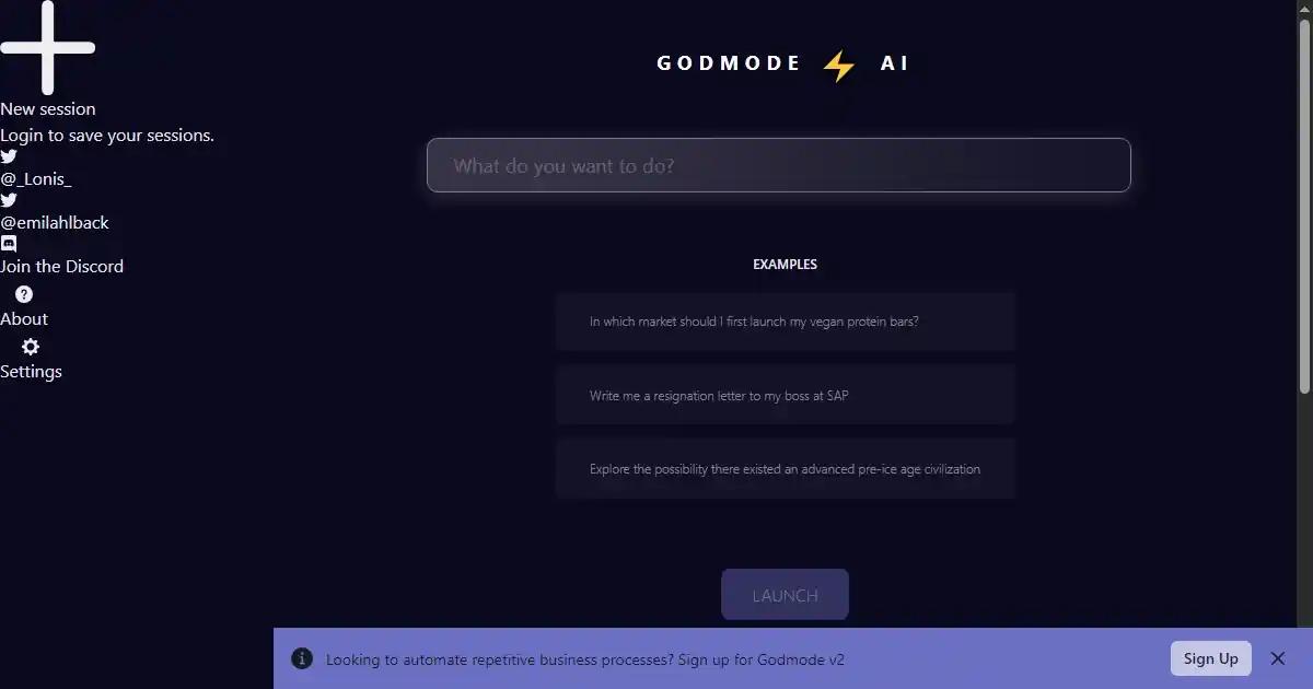 Godmode.space