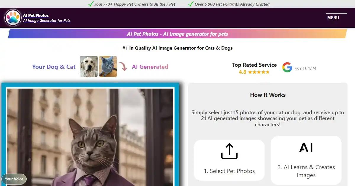 AI Pet Photos